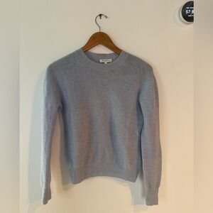 Equipment Alpaca Blend Baby Blue Crewneck Sweater